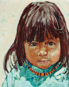 SOLD! Yawning Deer's Granddaughter Taos 10x8