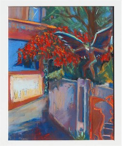 Jan Searle Angel, On Angius Street 12x9