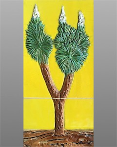 Sun Yellow Day 22x8