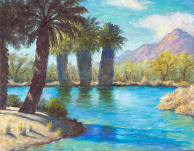 Agua Calientre Afternoon 7x9