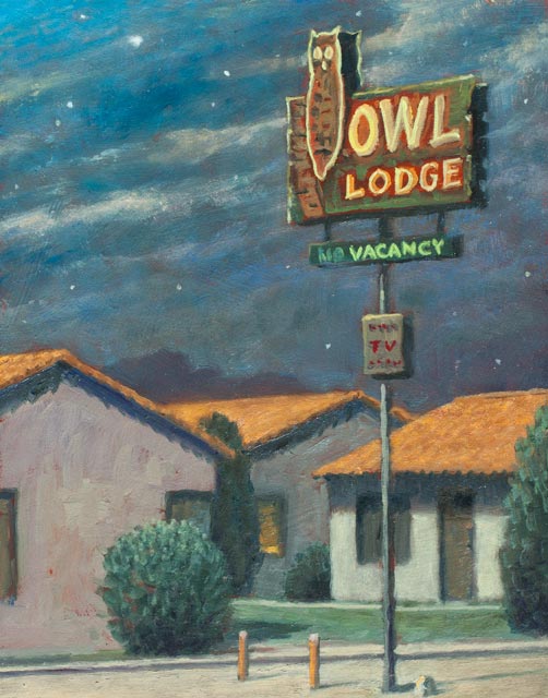 Owl Lodge 9x7 SOLD!