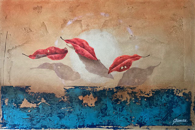 Red Riders 12x18 SOLD!