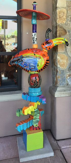 Bird in Paradise 74 inches SOLD!