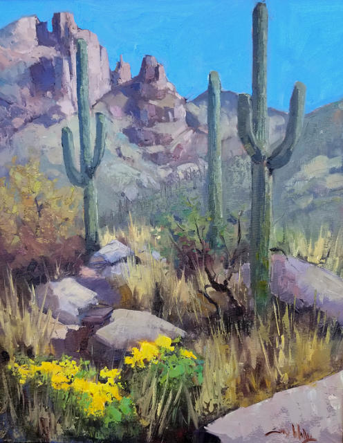 Trail To Finger Rock 20x16 SOLD!