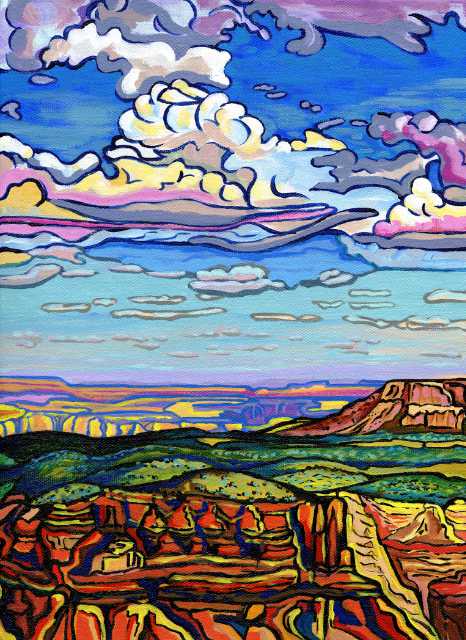 Sister Mountain 20x16 SOLD!