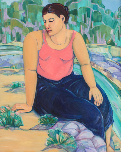 By the River 30x24