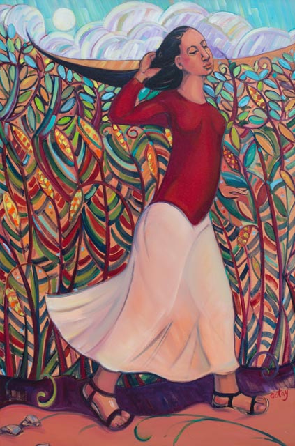 Corn Fields 36x24